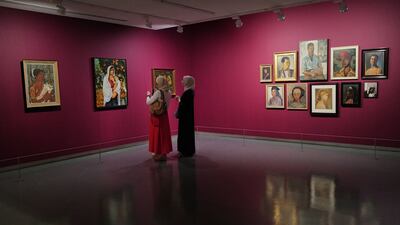 As no labels appear beside each piece, there are no visual disruptions as you navigate the works. Photo: Barjeel Art Foundation