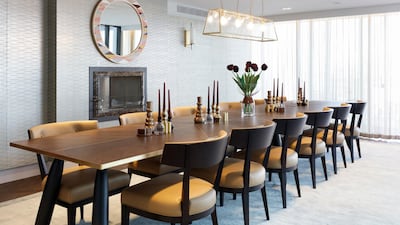 A holiday home for him, the apartment serves as a base for his son, who’s at university in the city.