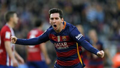 Lionel Messi was in Dubai to receive the Player of the Year award at the Globe Soccer Awards when the incident occurred. EPA