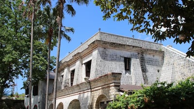 The Fort San Pedro, which was used as a military fort during the 1500s, and is the oldest and smallest fort in Cebu, Philippines.