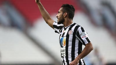 UAE striker Ali Mabkhout will be part of the Al Jazira attack aiming to defeat Al Sadd and reach the Asian Champions League group stage. Mustafa Reza / Al Ittihad