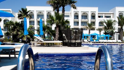 One of the outdoor pools is heated. Courtesy Hilton Tangier Al Houara