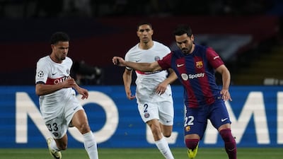 Heartbeat of Man City’s treble winning team last season clipped outside of Donnarumma’s post with strike against run of play in second half. Left chasing PSG shadows for much of game and looked like legs had gone by end. AP