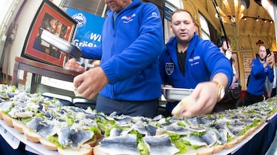 Traditional Bismarck herring can be hard to come by in Germany these days. Getty Images