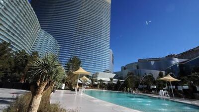 The CityCenter is a joint venture between MGM and Dubai World. AFP