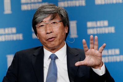 Patrick Soon-Shiong, founder and chief executive of NantHealth: Patrick T Fallon/Bloomberg
