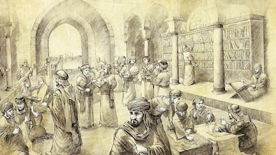 Baghdad’s Bayt Al Hikma, the historical House of Wisdom and library. Paul Fearn / Alamy Stock Photo