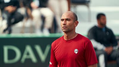 Mohamed Safwat during the clash with Ecuador. Omar Zain