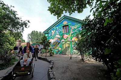 Freetown Christiania, home of the 'hippies'. Getty Images