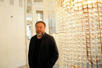 Ai Weiwei’s documentary Human Flow will show at the Venice Film Festival. Michalis Karagiannis / Reuters