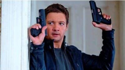 Jeremy Renner as Aaron Cross in a scene from The Bourne Legacy. Mary Cybulski / Universal Pictures / AP Photo