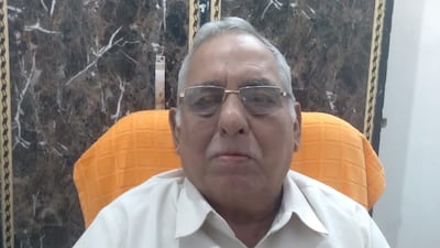 Indian lawyer Tungnath Chaturvedi, 66, has won his legal battle with Indian Railways over a ticket. Photo: Tungnath Chaturvedi