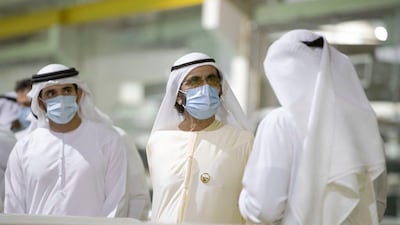 Sheikh Mohammed praised the home-grown team for bolstering the UAE's food security.