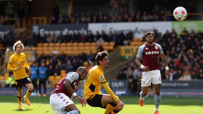 Wolves 2 (Jonny 7', Young og 36') 1 Watkins pen 86'): Wolves came out on top in this Midlands derby to boost their hopes of European football next season. First-half goals from Jonny and an Ashley Young headed own goal put Wolves in driving seat. Ollie Watkins scored from the spot late on but Villa still fell to a third defeat in a row. Getty