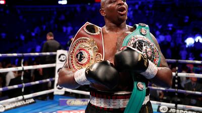 Dillian Whyte has been waiting for a world title shot for three years having been ranked No 1 by the WBC for more than 1,000 days. AFP