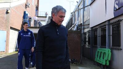 Jose Mourinho and Chelsea are second in the Premier League, two points behind Liverpool. Steve Bardens / Getty Images