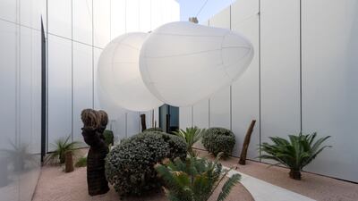 'Zero Buoyancy' was a site-specific piece by Makhacheva created for the retrospective.