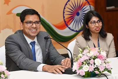 The new Indian consul general in Dubai, Dr Vishnu Vardhan Reddy. Photo: Consulate General of India in Dubai