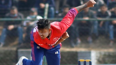 Sandeep Lamichhane. Subas Humagain for The National