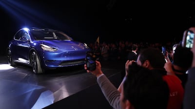 Tesla's stock sunk below $200 on Monday, its lowest level since late 2016. Bloomberg