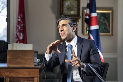 In the latest budget, UK finance minister Rishi Sunak added an extra £65bn to the country's Covid-support programmes. HM Treasury