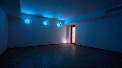 The portholes in the basement are an interesting feature. Courtesy LuxuryProperty.com