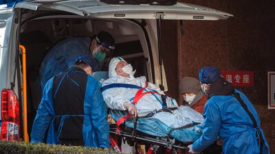 Hospitals in China are struggling to cope with a surge in Covid-19 case numbers. EPA