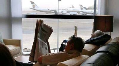 The number of passengers travelling through Abu Dhabi International Airport has been steadily increasing. Stephen Lock / The National