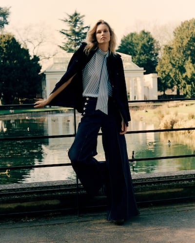 Knatchbull is reshaping Savile Row’s image through contemporary tailoring designed specifically for women. Photo: Knatchbull
