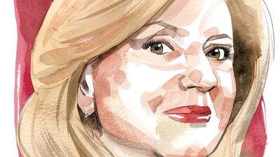Arianna Huffington. Illustration by Kagan Mcleod
