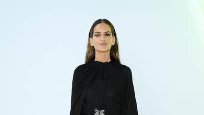 Izabel Goulart attends the Valentino show as part of Paris Fashion Week on September 29, 2019. Getty Images