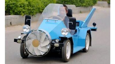 Is this really the car of the future? Quirky China News / Rex Features