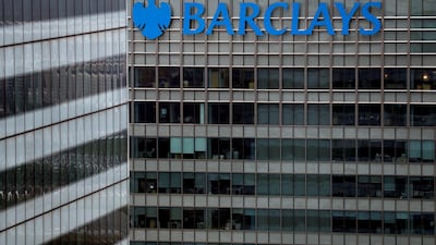 A Barclays bank building at Canary Wharf in London. REUTERS/Stefan Wermuth /File Photo