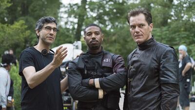 Behind the scenes of director Ramin Bahrani, Michael B. Jordan, Michael Shannon