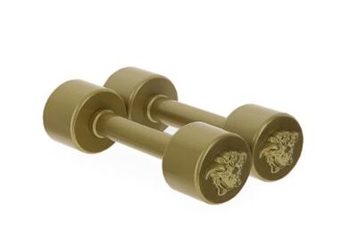 The Versace weights are available to buy from Neiman Marcus for $600. neimanmarcus