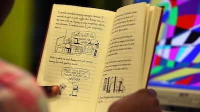 A bookreading session prompted Rym Ghazal to ponder the way people are pigeonholed. Photo: Pawan Singh / The National