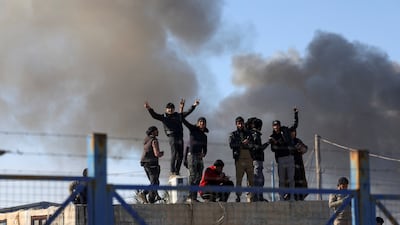 A group of detainees. Reuters