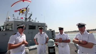 A group of British sailors in Abu Dhabi this week have detailed a rescue operation that saved Yemeni sailors from Somali pirates..
