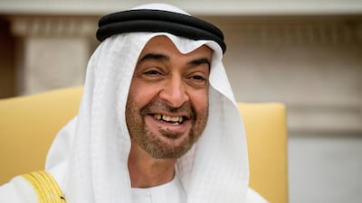 Twenty-four hours after Sheikh Mohammed bin Zayed announced a Dh50 billion stimulus for Abu Dhabi, the Executive Council met to begin implementing the plans. AP Photo / Andrew Harnik