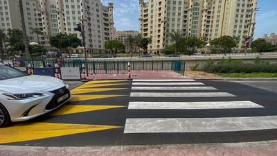 A safety review was conducted in the area after a woman was killed by a minibus as she crossed a road.