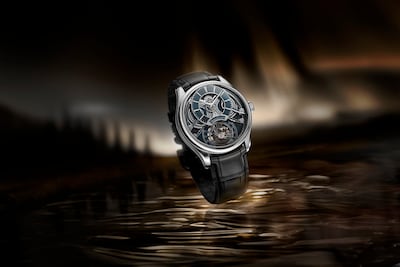 The innovative Master Hybris Inventiva Gyrotourbillon a Stratosphere. Photo: Jaeger-LeCoultre
