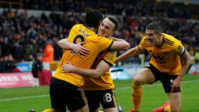 Shrewsbury Town 1 Wolverhampton Wanderers 3, Saturday, 7pm. Wolves are riding high after their thrilling win over Leicester and they should have too much for League One Shrewsbury, with Diego Jota, pictured, looking to add to last week's hat-trick. Reuters