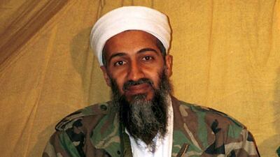 Al Qaeda leader Osama bin Laden in Afghanistan in an undated file photo. US intelligence agencies have released more than 100 documents and other materials that were seized in the May 2011 raid that killed bin Laden. The materials from his compound in Abbottabad, Pakistan, were declassified and made public on March 1, 2016, after a lengthy review by government agencies. Associated Press