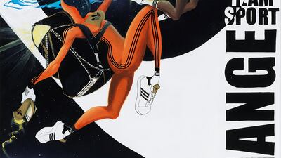 Abrar from Kuwait, better known as BlackLightME, created female superheroes, using the tagline “change is a team sport". All images courtesy Adidas