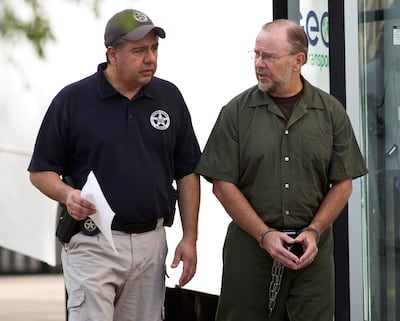 Jeffrey Skilling, convicted former Enron Corp chief executive, arriving at the Bob Casey Federal Courthouse in Houston, Texas, in 2013. Getty Images