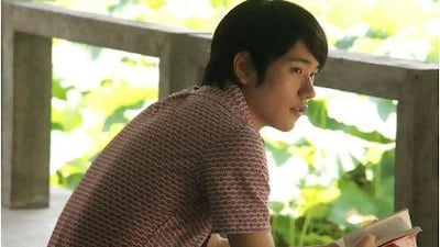 Ken'ichi Matsuyama as Toru Watanabe in Norwegian Wood, Tran Anh Hung's film of the novel by Haruki Murakami.