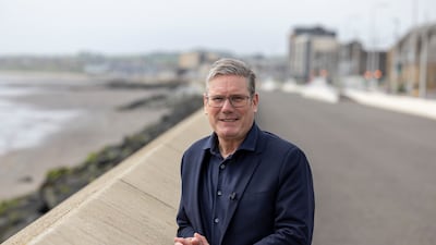 Keir Starmer pledged to work with unions to 'seize the opportunities' of hydrogen power as well as carbon capture and storage projects. Getty