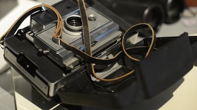 A collection of Nasser’s cameras is on display at the museum, situated in the house where the former president lived with his family until his death in 1970.