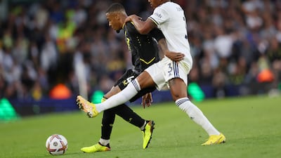 SUBS: Junior Firpo (Roca, 58’) - 6, Competed well and made an important header to stop Coutinho’s cross reaching Watkins. Was the man to cut out Watkins’ late pass. Getty