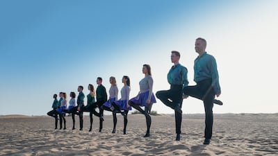 Brought to the UAE by the Irish pavilion, the Grammy Award-winning company will play a month-long residency at the Expo 2020 Dubai with shows at Al Wasl Plaza, running from November 4 to 28. Photo: Riverdance at Expo 2020